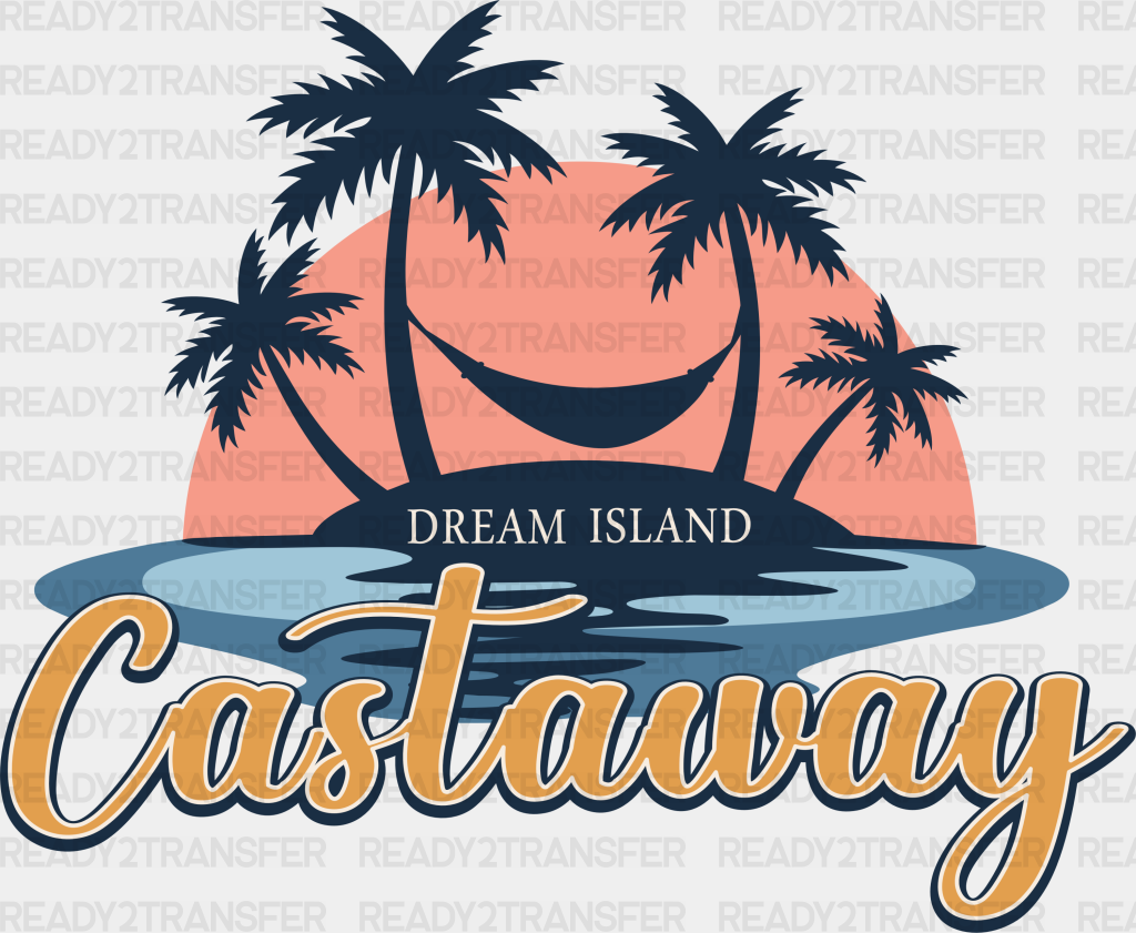 Dream Island Castaway Summer Dtf Transfer