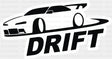 Drift - Minimal UV Sticker Permanent UV DTF Decal
