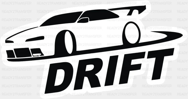 Drift - Minimal UV Sticker Permanent UV DTF Decal