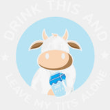 Drink This And Leave My T*ts Alone - Vegan DTF Transfers - Adult Unisex - S & M (10’’) / Light Color Design (See
