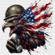 Eagle Soldier - Army DTF Transfers