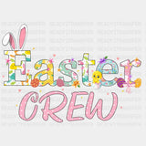 Easter Crew Dtf Heat Transfer Design