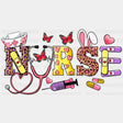 Easter Nurse Dtf Heat Transfer Design