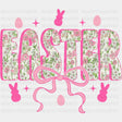 Easter Pink Ribbon - Easter DTF Transfer