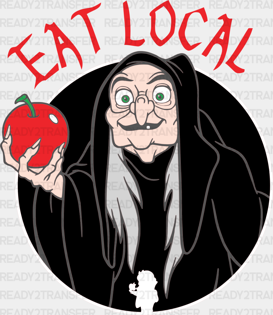 Eat Local Disney Dtf Transfer