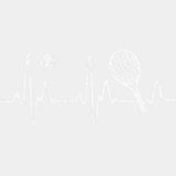ECG Line B&W - Tennis DTF Transfers ready2transfer Light Color Design (See Imaging)