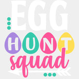 Egg Hunt Squad Easter Dtf Heat Transfer Design