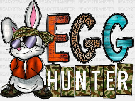 Egg Hunter Easter Dtf Heat Transfer Design