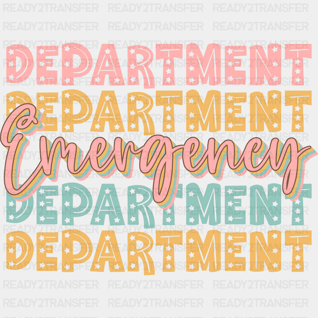 Emergency Department Cursive - ER Nurse DTF Transfers ready2transfer