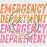 Emergency Department Green Smiley - ER Nurse DTF Transfers ready2transfer