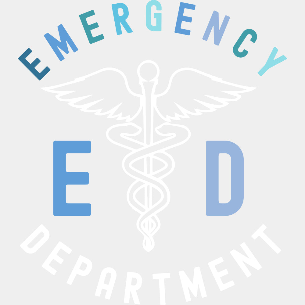 Emergency ED Department - ER Nurse DTF Transfers ready2transfer Light Color Design (See Imaging)