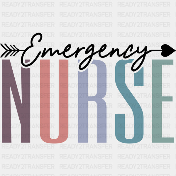 Emergency Nurse, Arrow - ER Nurse DTF Transfers