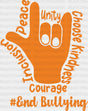 End Bullying Choose Kindness - Anti Iron On Dtf Transfer
