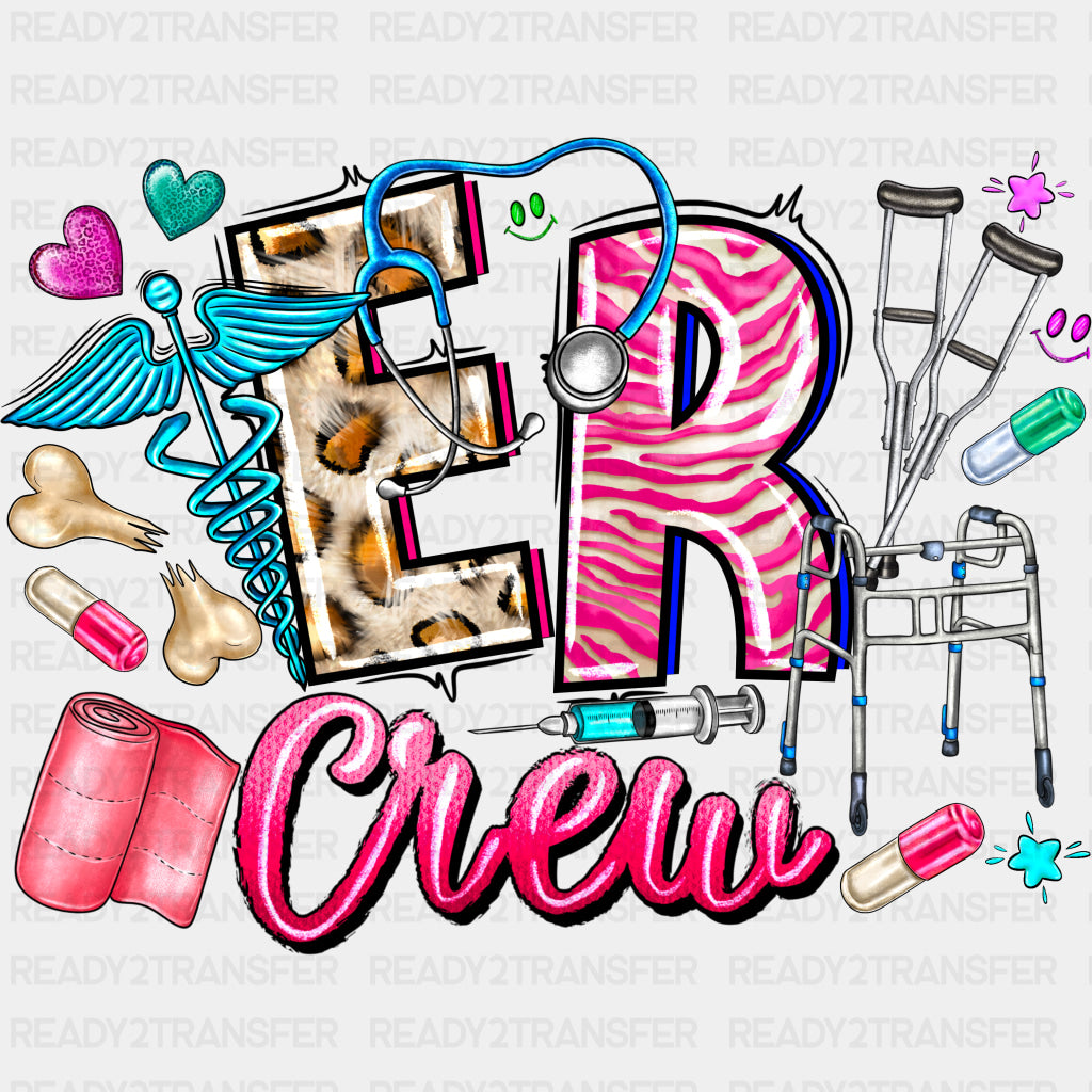 Er Crew Design - ER Nurse DTF Transfers ready2transfer