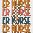 Er Nurse Lightning Design - ER Nurse DTF Transfers ready2transfer