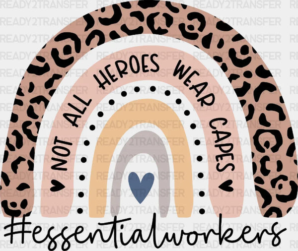 Essential Workers DTF Heat Transfer, Nurse Design, Healthcare Workers DTF