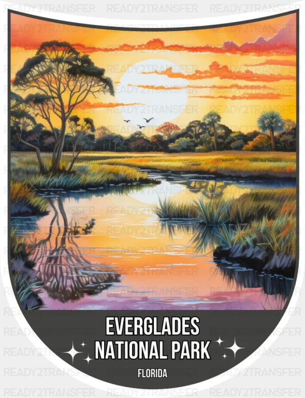 Everglades National Park Florida - National Parks DTF Transfer