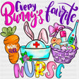 Every Bunny’s Favorite Nurse Easter Dtf Heat Transfer Design
