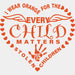 Every Child Matter BLM DTF Transfer ready2transfer Orange