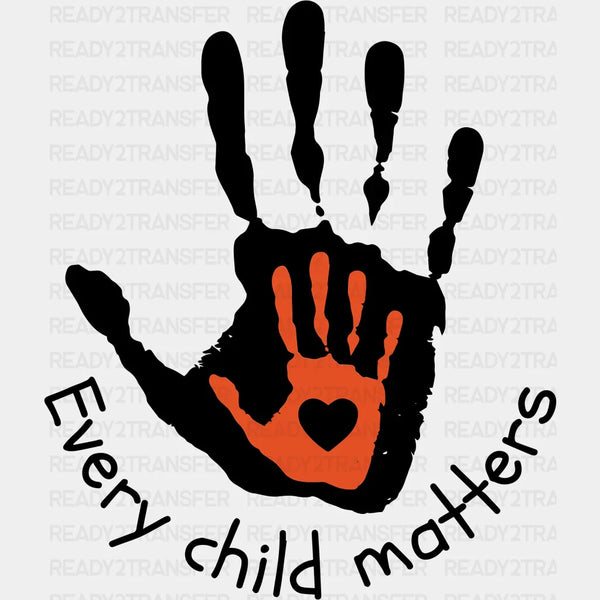 Every Child Matters BLM DTF Transfer