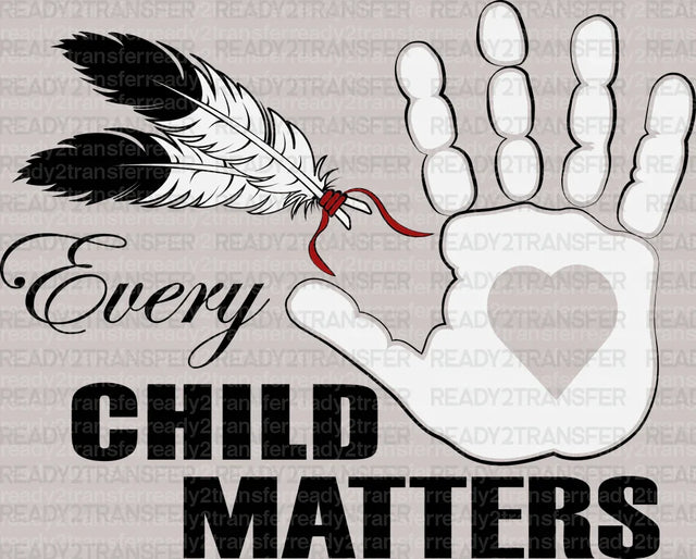 Every Child Matters DTF Transfer ready2transfer