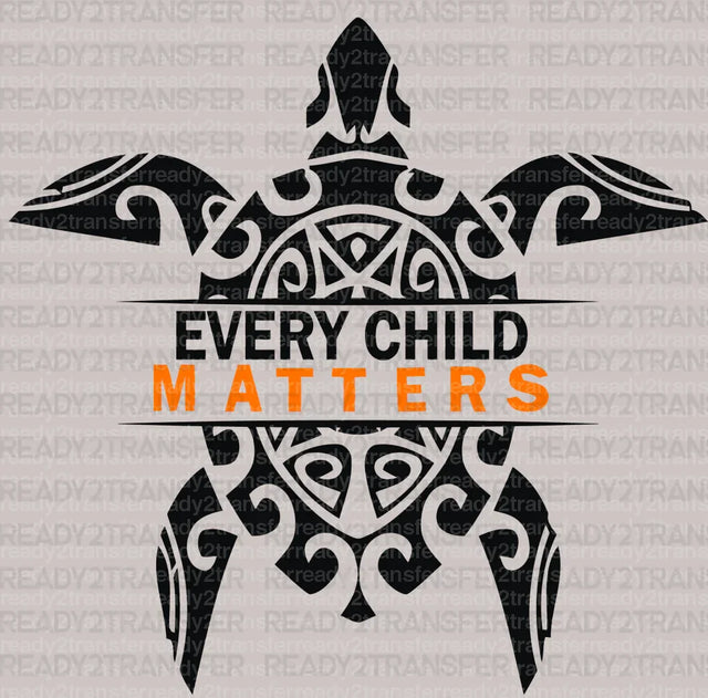 Every Child Matters Turtle DTF Transfer - ready2transfer