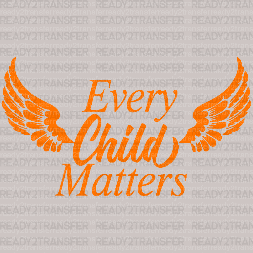 Every Child Matters Wings DTF Transfer - ready2transfer