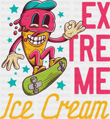 Extreme Ice Cream - Funny DTF Transfer