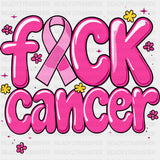F*ck Cancer - Breast Cancer DTF Transfers