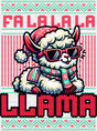 Fa La La La Llama - Christmas DTF Transfer