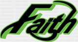 Faith Green Design - Christianity DTF Transfer