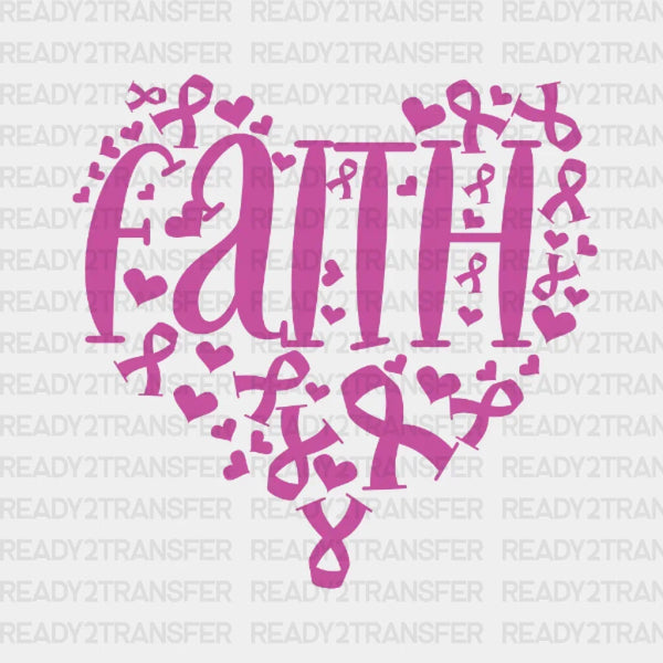 Faith Heart DTF Transfer