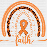 Faith, Rainbow - Leukemia DTF Transfers ready2transfer
