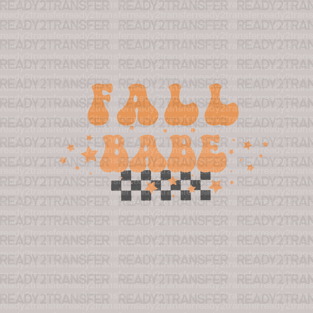 FALL BABE DTF Transfer - ready2transfer