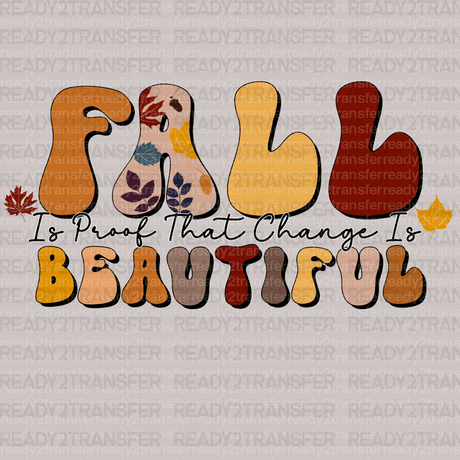 FALL BEAUTIFUL DTF Transfer - ready2transfer