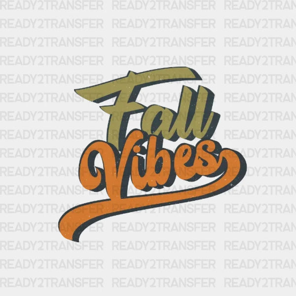 Fall Season Vibes DTF Transfer
