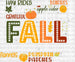 Fall Sweater Weather Design Fall Season DTF Transfer ready2transfer White