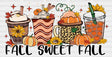 Fall Sweet - Cup Wrap Uv Sticker Permanent Dtf Decal