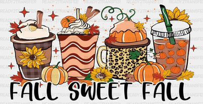 Fall Sweet - Cup Wrap Uv Sticker Permanent Dtf Decal