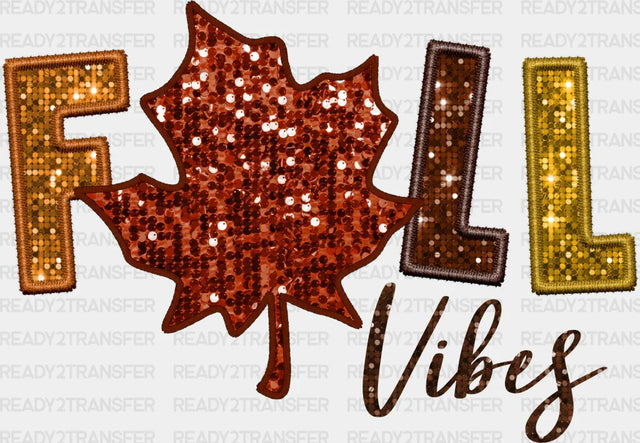 Fall Vibes Design Fall Season DTF Transfer ready2transfer