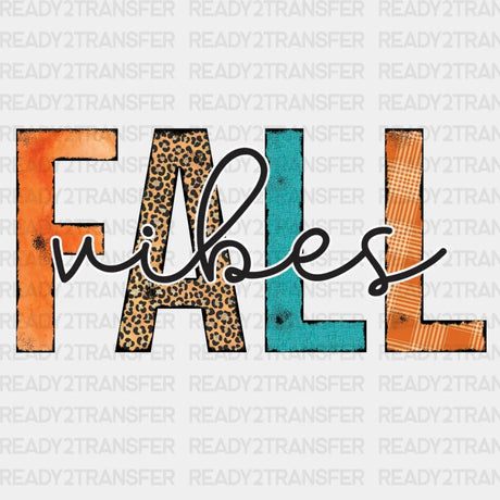 Fall Vibes Season Dtf Transfer