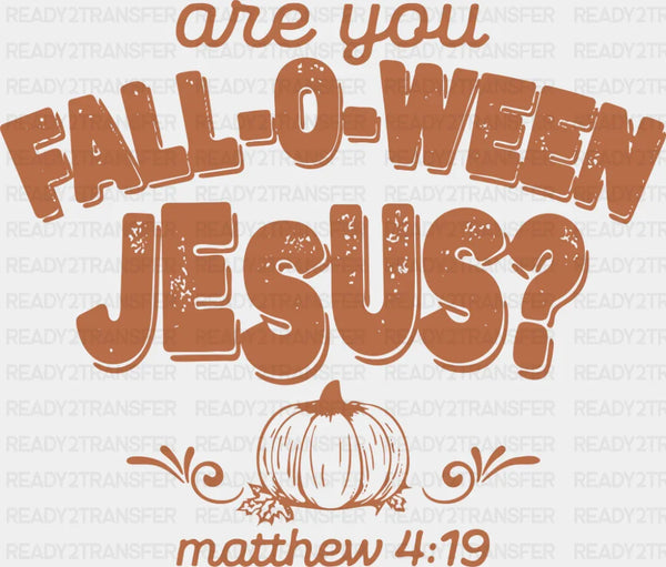 Falloween Jesus - Halloween DTF Transfer