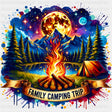 Family Camping Trip - Family Trip DTF Transfers ready2transfer