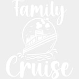 Family Cruise Design - Family Cruise DTF heat transfer ready2transfer Light Color Design ( See imaging )