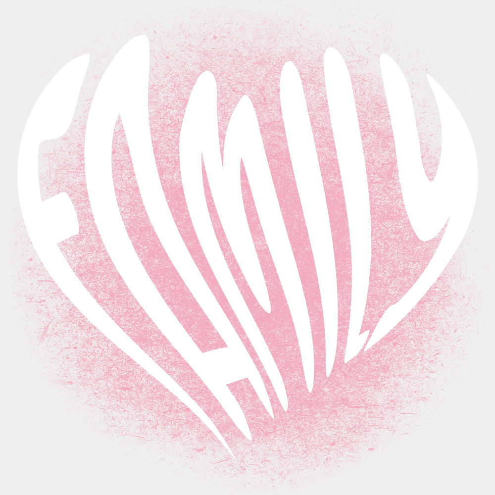 Family Distorted Design - Family DTF Transfers ready2transfer Light Color Design (See Imaging)