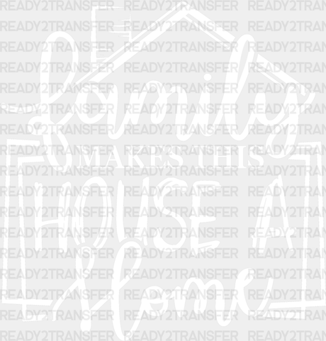 Family Makes This House - Reunion Dtf Heat Transfer Adult Unisex S & M (10’’) / Light Color