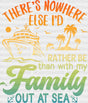 Family Out At Sea - Cruise Dtf Heat Transfer