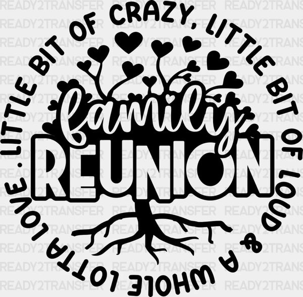 Family Tree Design - Family Reunion DTF heat transfer