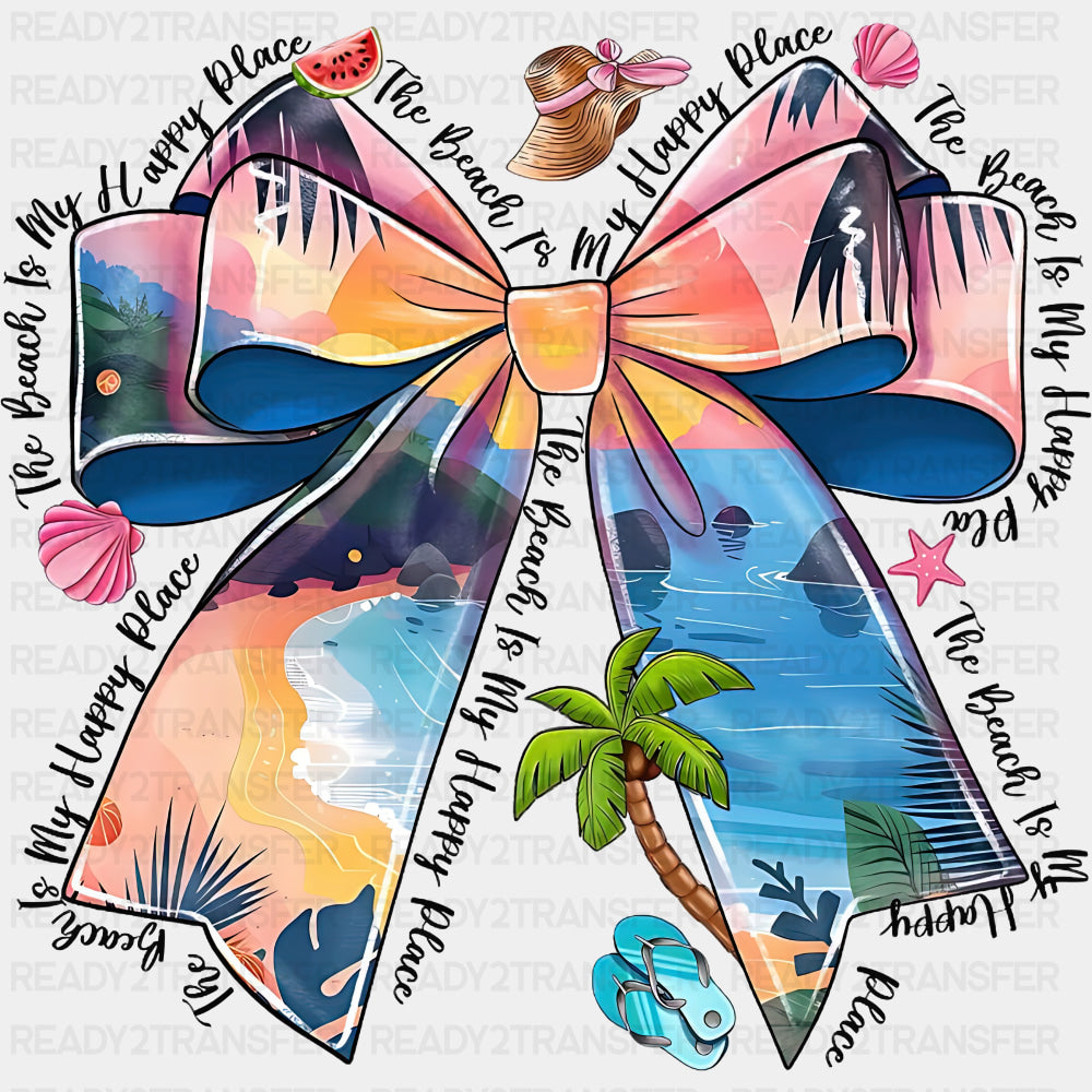 Family Trip Ribbon - Family Trip DTF Transfers ready2transfer Dark Color Design (See Imaging)