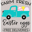 Farm Fresh Easter Eggs DTF Heat Transfer, Easter Design - ready2transfer